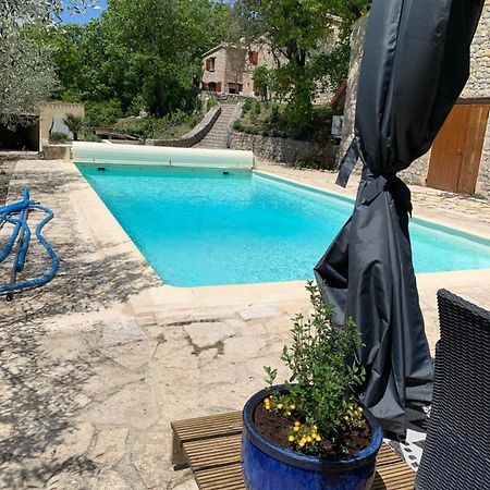 Font Nouvelle Maison De Charme Drome Provencale, 6 Ou 10 Personnes Avec Piscine Plaisians Eksteriør billede