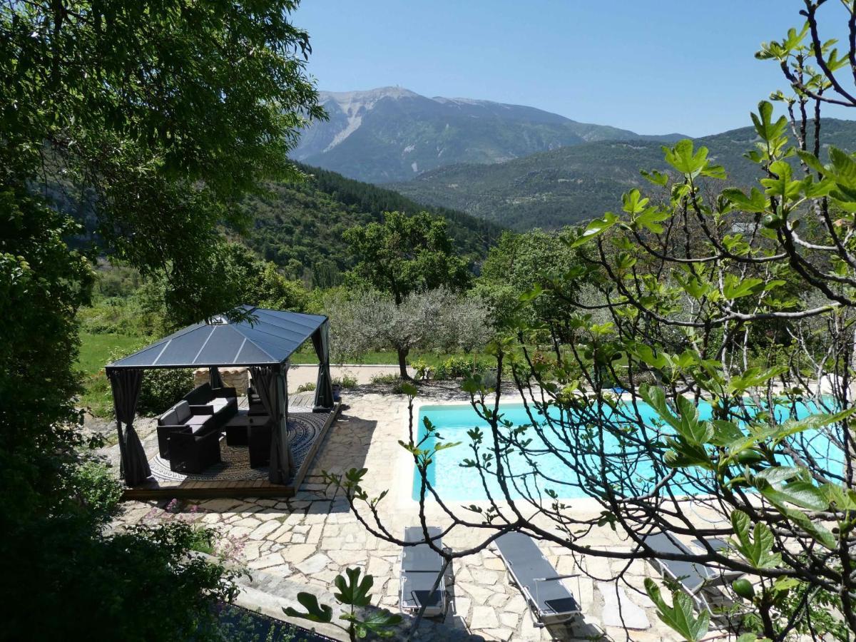 Font Nouvelle Maison De Charme Drome Provencale, 6 Ou 10 Personnes Avec Piscine Plaisians Eksteriør billede