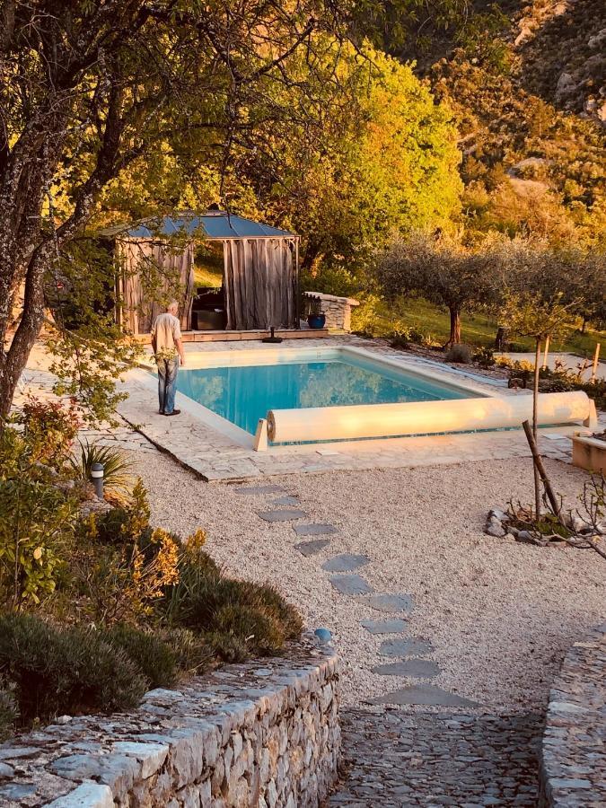 Font Nouvelle Maison De Charme Drome Provencale, 6 Ou 10 Personnes Avec Piscine Plaisians Eksteriør billede