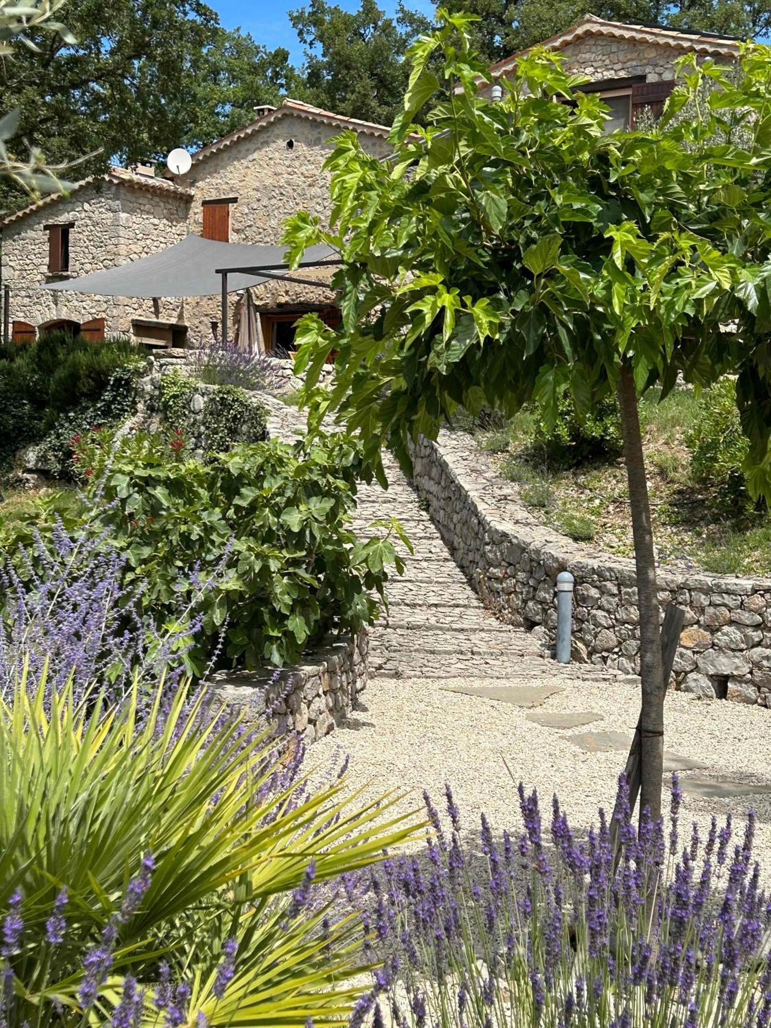 Font Nouvelle Maison De Charme Drome Provencale, 6 Ou 10 Personnes Avec Piscine Plaisians Eksteriør billede